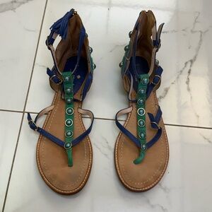 Kate Spade Blue Sandals Size 7
